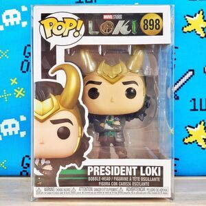 Funko PoP Marvel Studios President Loki #898 MINT Disney Vinyl + Protector NIB